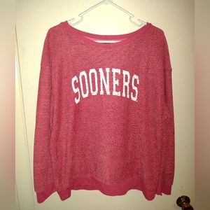 Oklahoma Sooners XXL Women's Sweatshirt by Gameday Couture - Crimson